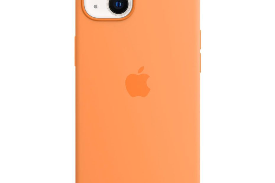 Magsafe형 Iphone 13 실리콘 케이스 - 마리골드 - Apple (Kr)