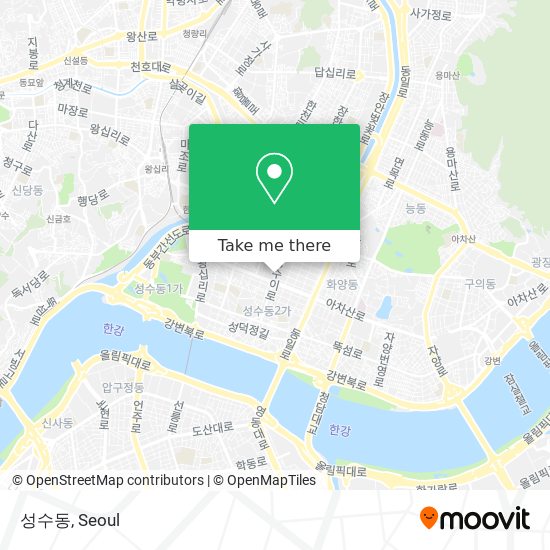 How To Get To 성수동 In 성동구, 서울시 By Subway Or Bus?