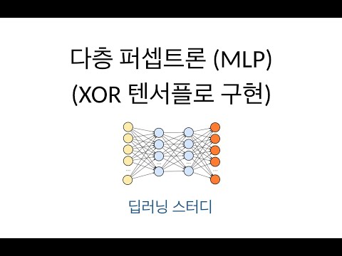 다층퍼셉트론(MLP) 텐서플로우 구현 - XOR