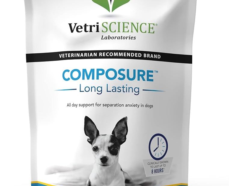 Amazon.Com : Vetriscience Composure Long Lasting Clinically Proven Calming  Chews For Dogs, Chicken, 90 Chews - Fast Acting Stress, Barking And Anxiety  Relief For Dogs : Pet Supplies