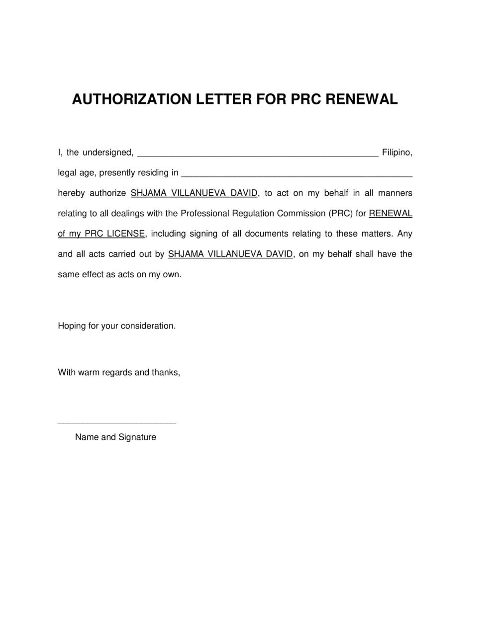 Authorization Letter To Act On Behalf - 11+ Examples, Format, Sample |  Examples