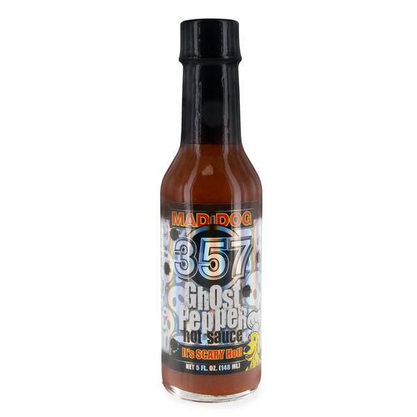 Ghost Pepper Edition Hot Sauce | Mad Dog 357 - Zamnesia