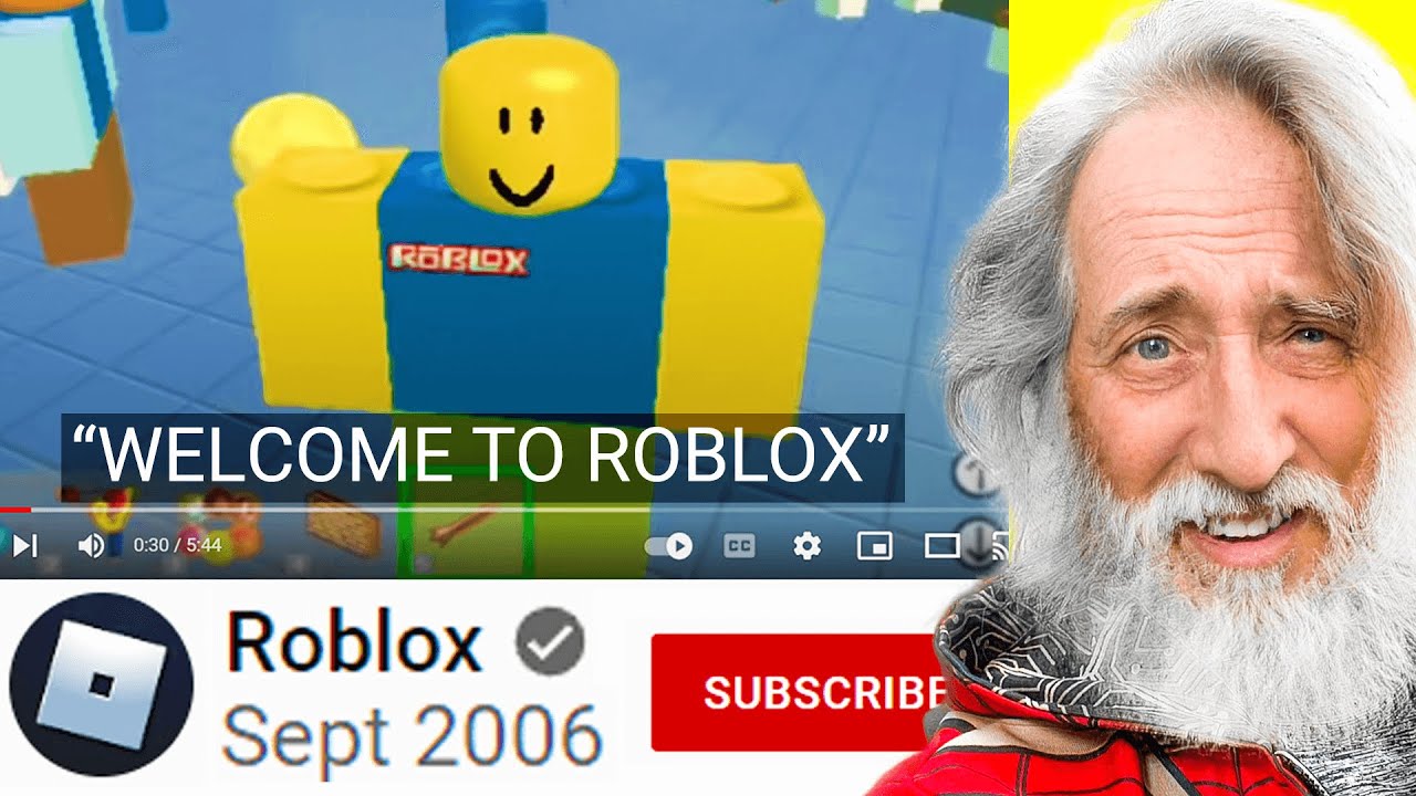 The First Roblox Youtube Video Ever... - Youtube