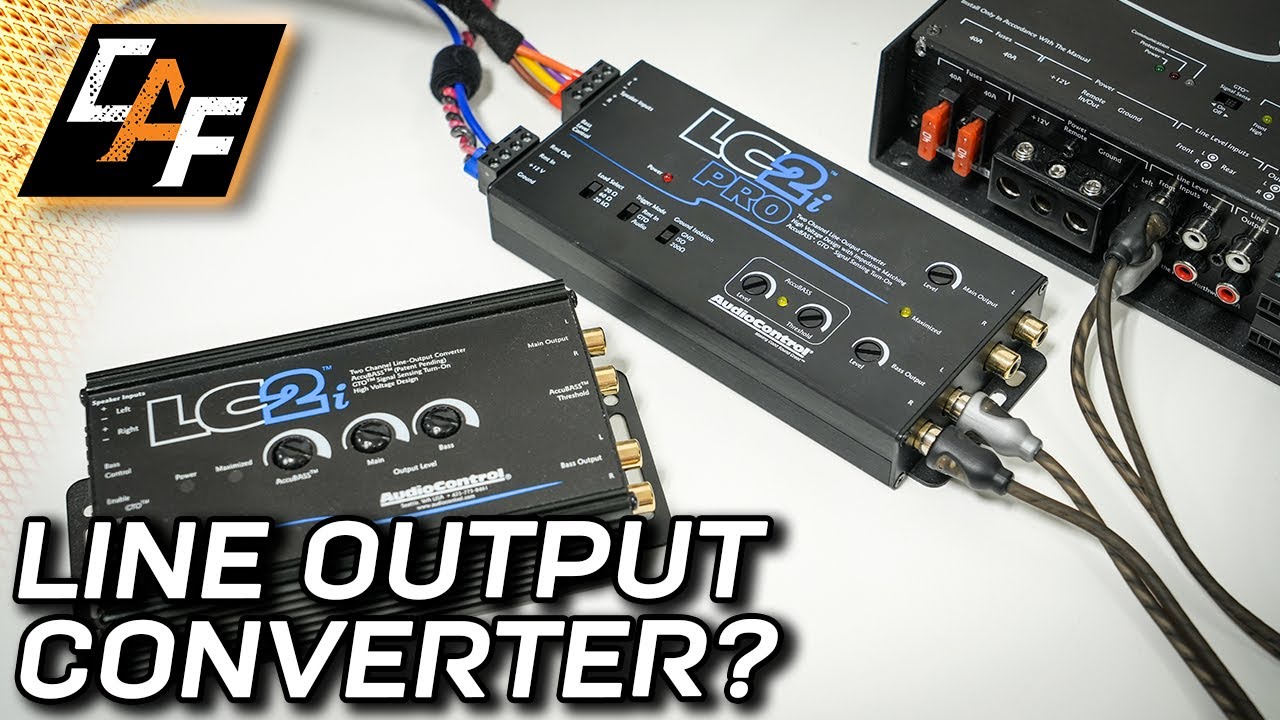 Line Output Converter Explained - How To Install & Features To Look For! -  Youtube