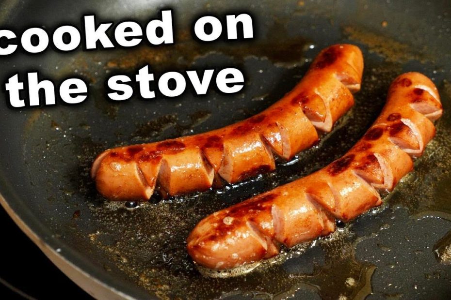 How To Cook: Hot Dogs On The Stove | In A Pan - Youtube