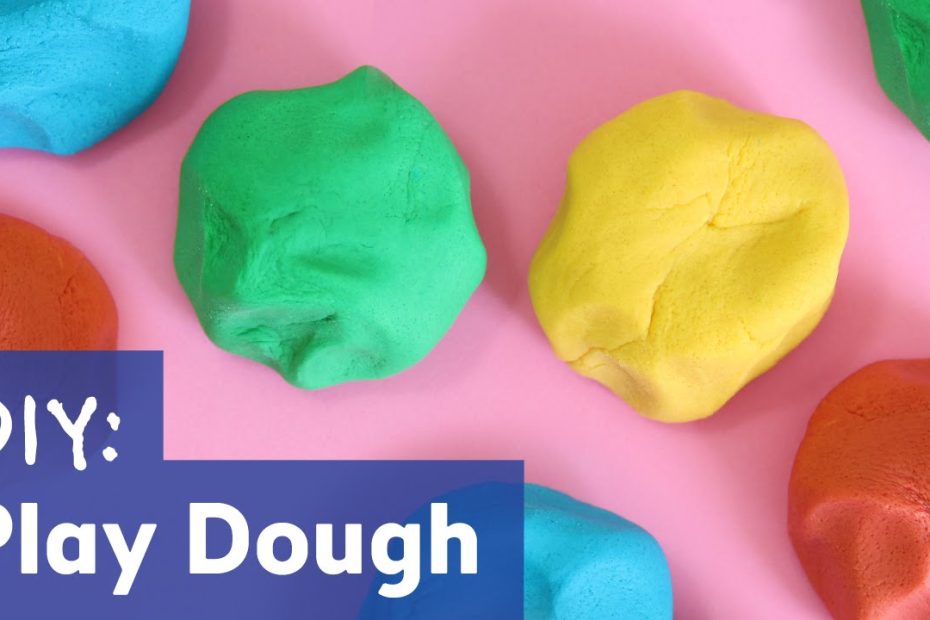 How To Make Play Dough - Easy No Cook Recipe! | Sea Lemon - Youtube