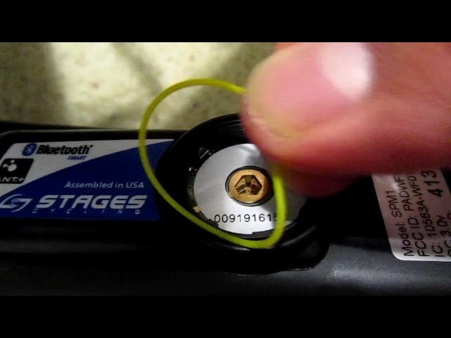 How To: Replace Stages Power Meter Battery - Youtube