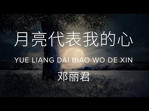 Yue liang dai biao wo de xin 月亮代表我的心 -  Teresa Teng 邓丽君 (Lyric + Pinyin)